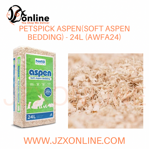 PETSPICK Aspen (Soft Aspen Bedding) - 24L (AWFA24)