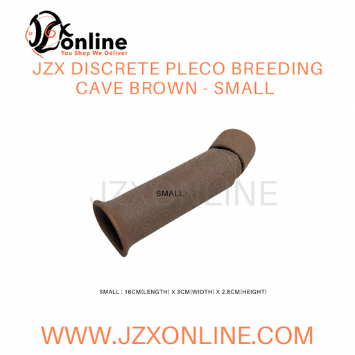 JZX Discrete Pleco Breeding Cave Brown S