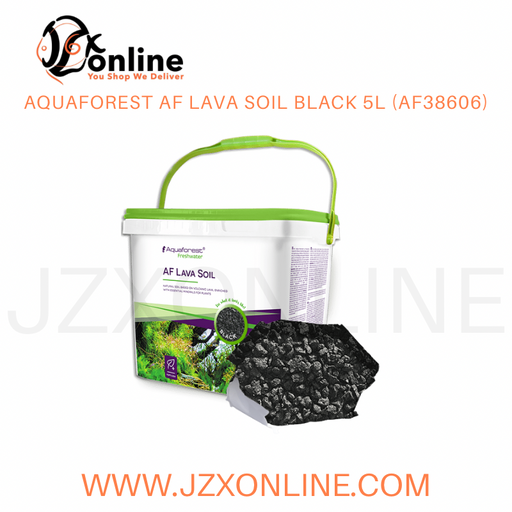 AQUAFOREST AF Lava Soil Black 5L (AF38606)
