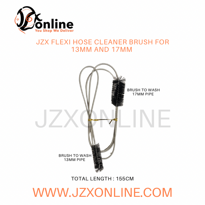 JZX Flexi Hose Cleaner Brush for 13mm and 17mm - 155cm