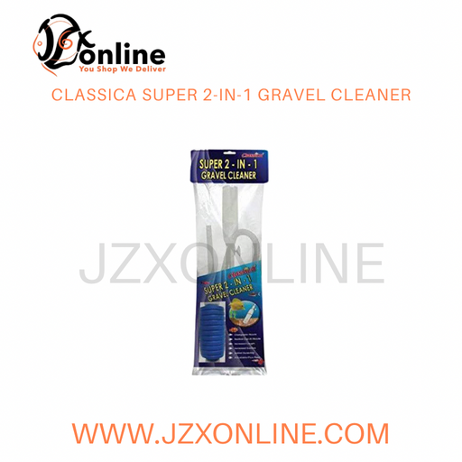 CLASSICA Super 2-in-1 Gravel Cleaner