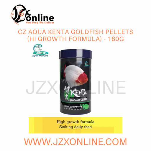 CZ AQUA Kenta Goldfish Pellets (Hi Growth Formula) - 180g