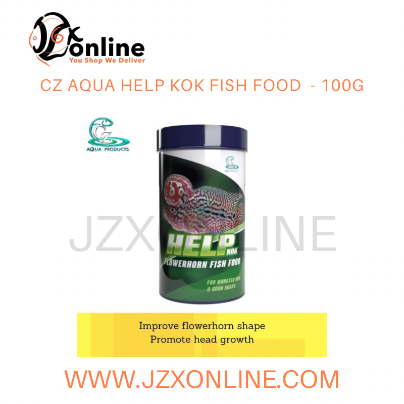 CZ AQUA Help Kok Fish Food (Improve Flowerhorn Headshape) - 100g