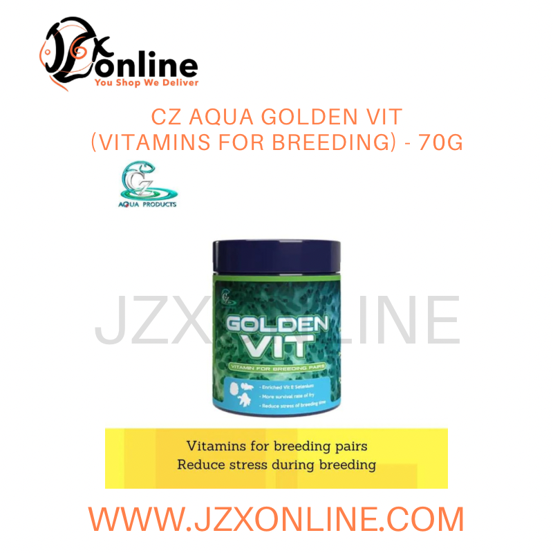 CZ AQUA Golden Vit (Vitamins For Breeding) - 70g