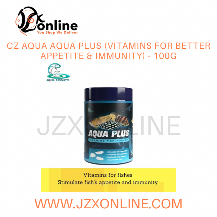 CZ AQUA Aqua Plus (Vitamins For Better Appetite & Immunity) - 100g