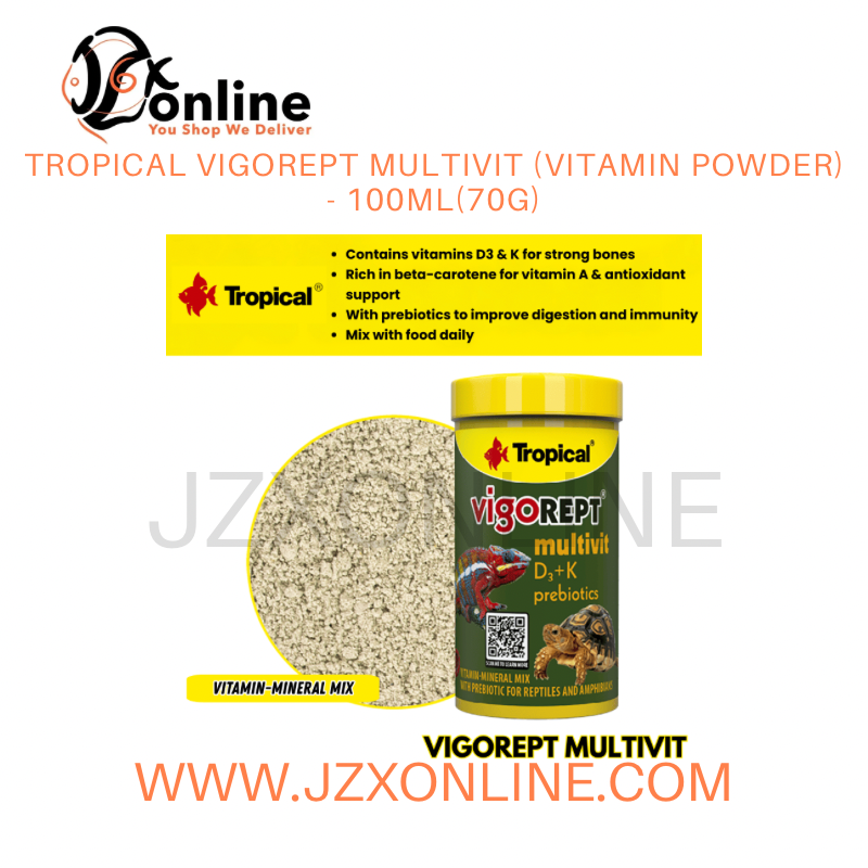 TROPICAL Vigorept Multivit (Vitamin Powder) - 100ml(70g)