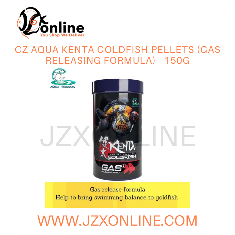 CZ AQUA Kenta Goldfish Pellets (Gas Releasing Formula) - 150g