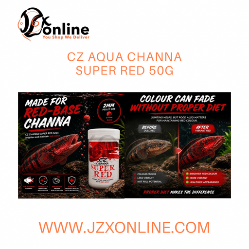 CZ AQUA Channa Super Red 50g