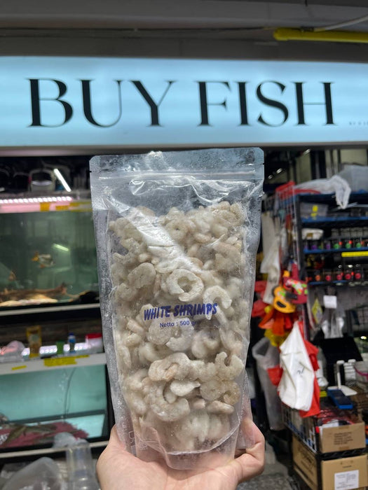 Frozen White Shrimps (FWS) - 500g (1 Pack)