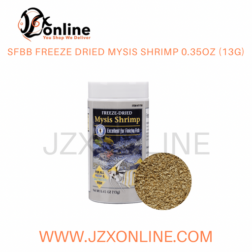 SFBB Freeze Dried MYSIS SHRIMP 0.35oz (13g)