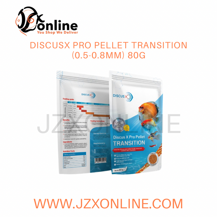 DISCUSX Pro Pellet Transition (0.5-0.8mm) 80g