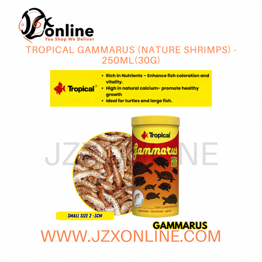 TROPICAL Gammarus (Nature Shrimps) - 250ml(30g)