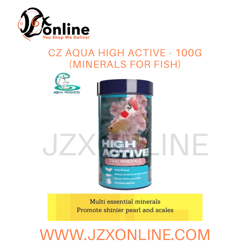 CZ AQUA High Active - 100g (Minerals For Fish)