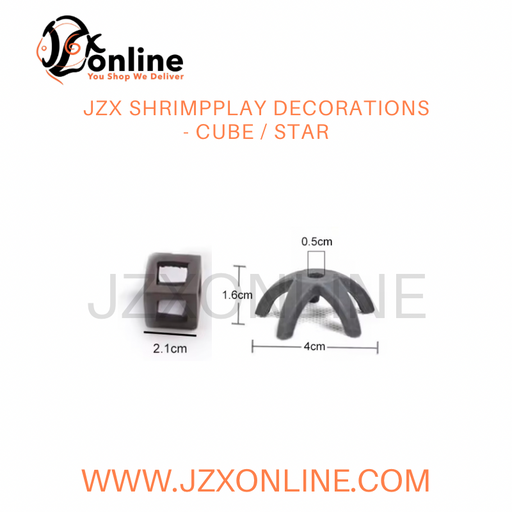 JZX ShrimpPlay Decorations - Cube / Star