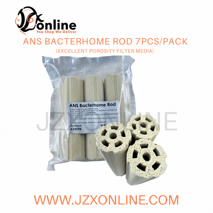 ANS Bacterhome Rod 7pcs/pack (excellent porosity filter media)