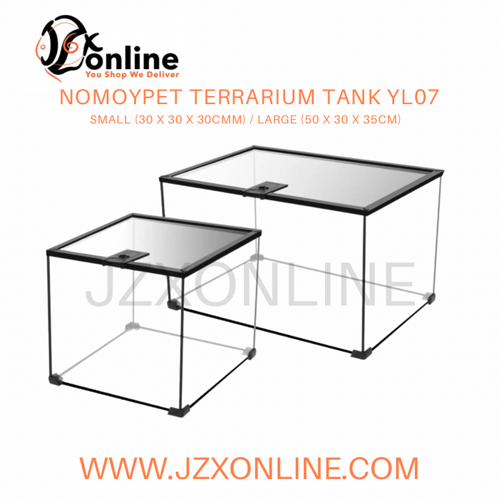 NOMOYPET Terrarium Tank YL07 - Small / Large
