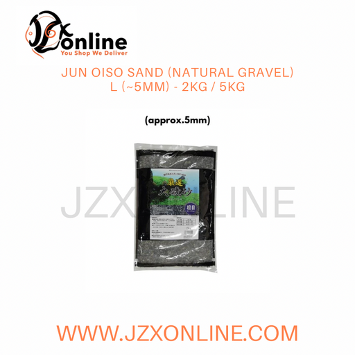 JUN Oiso Sand (Natural Gravel) L (~5mm) - 2kg / 5kg