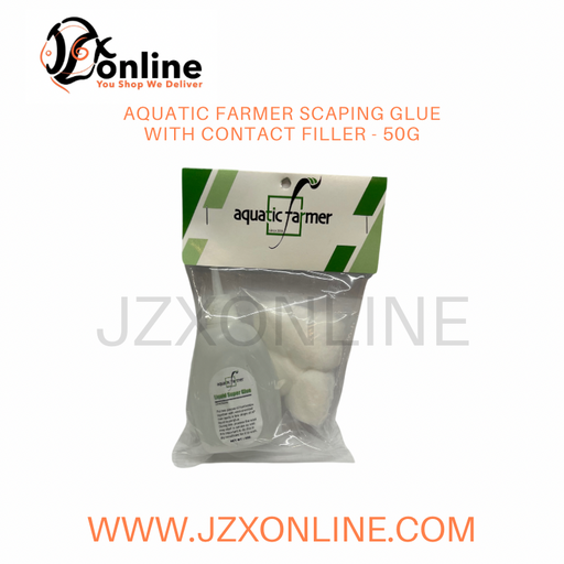 AQUATIC FARMER Scaping Glue with Contact Filler - 50g
