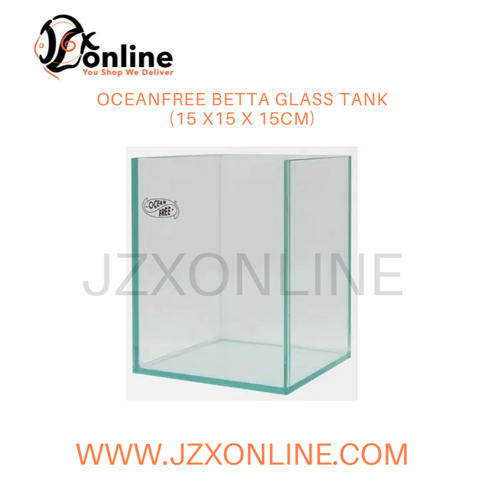 OceanFree Betta Glass Tank (15 x15 x 15cm)