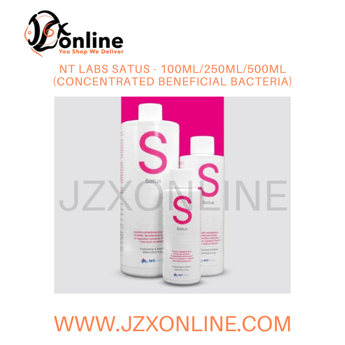 NT LABS Satus - 100ml/250ml/500ml (Concentrated Beneficial Bacteria)