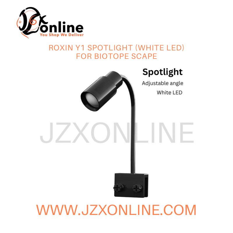 ROXIN Y1 Spotlight (White led) for biotope scape