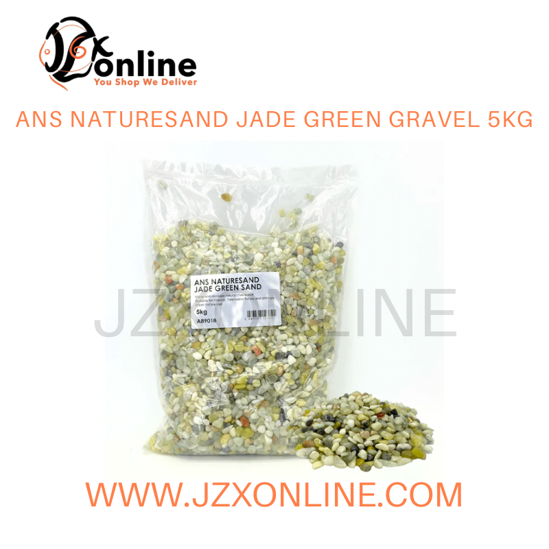 ANS Naturesand Jade Green Gravel 5kg