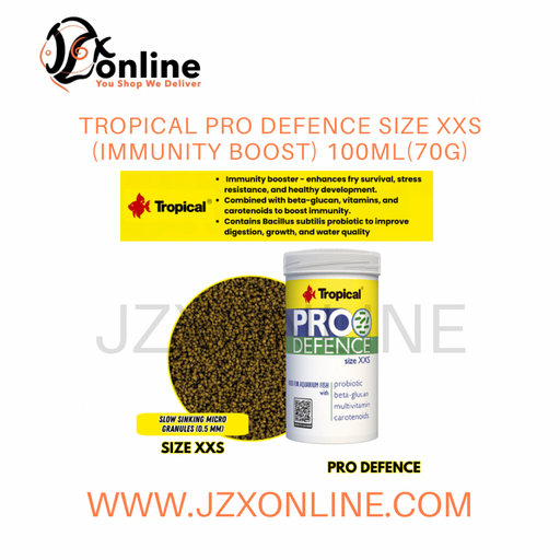TROPICAL Pro Defence Size XXS (Immunity Boost) 100ml(70g)