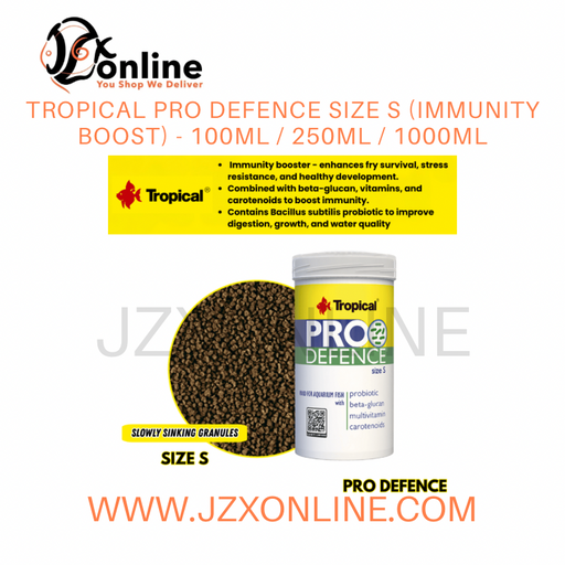 TROPICAL Pro Defence Size S (Immunity Boost) - 100ml / 250ml / 1000ml