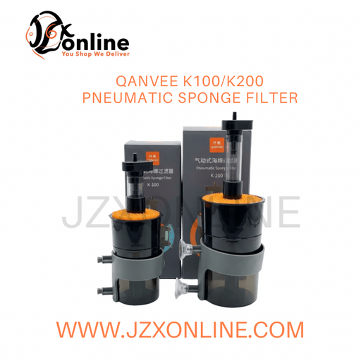 QANVEE K100/K200 Pneumatic Sponge Filter