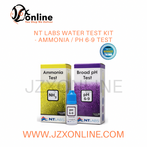 NT LABS Water Test Kit - Ammonia / pH 6-9 Test
