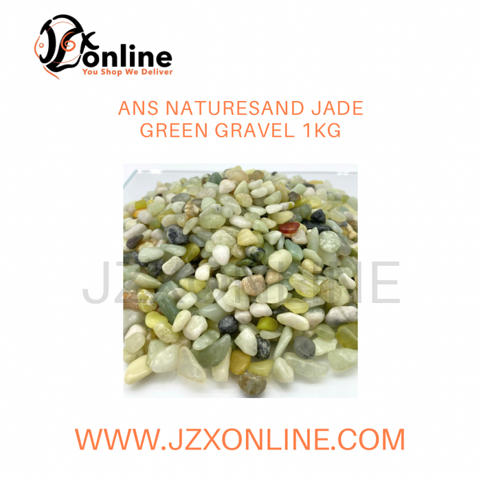 ANS Naturesand Jade Green Gravel 1kg