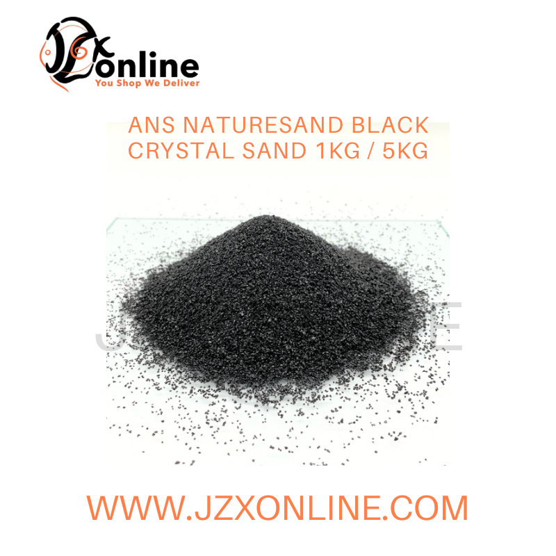 ANS Naturesand Black Crystal Sand 1kg
