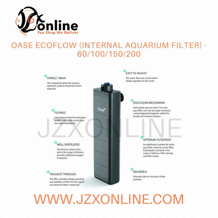 OASE EcoFlow (Internal Aquarium Filter) - 60/100/150/200