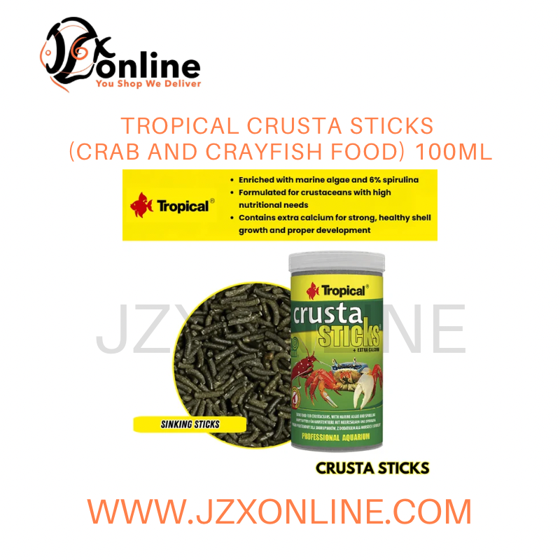 Tropical Crusta Sticks (crab and crayfish food) 100ml