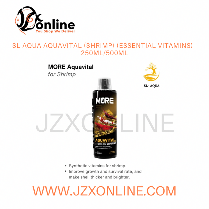 SL Aqua Aquavital (SHRIMP) (essential vitamins) - 250ml/500ml