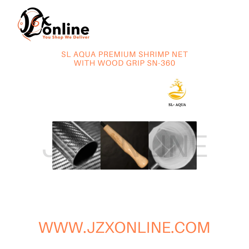 SL Aqua Premium Shrimp Net with Wood Grip SN-360
