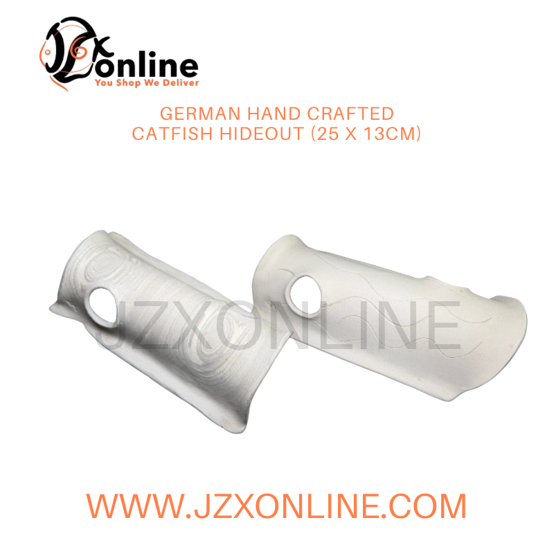 German Hand Crafted Catfish Hideout (25 x 13cm)