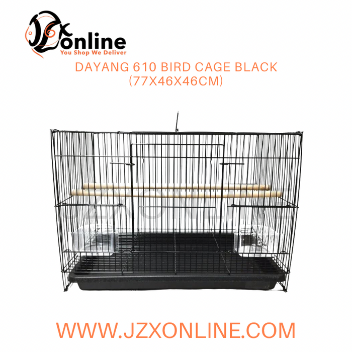 DAYANG 610 Bird Cage Black (77x46x46cm)