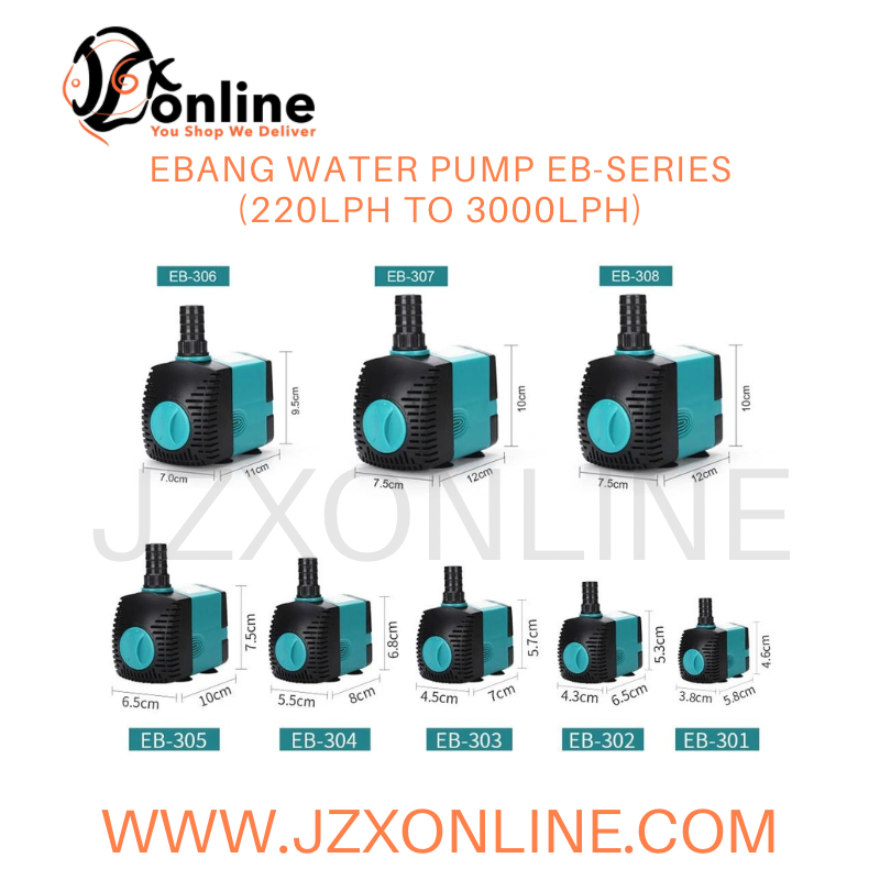 EBANG Water Pump EB-Series (220LPH to 3000LPH)