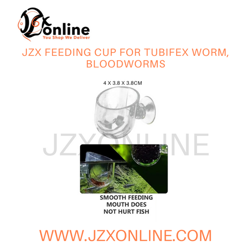 JZX Feeding Cup For Tubifex Worm, Bloodworms