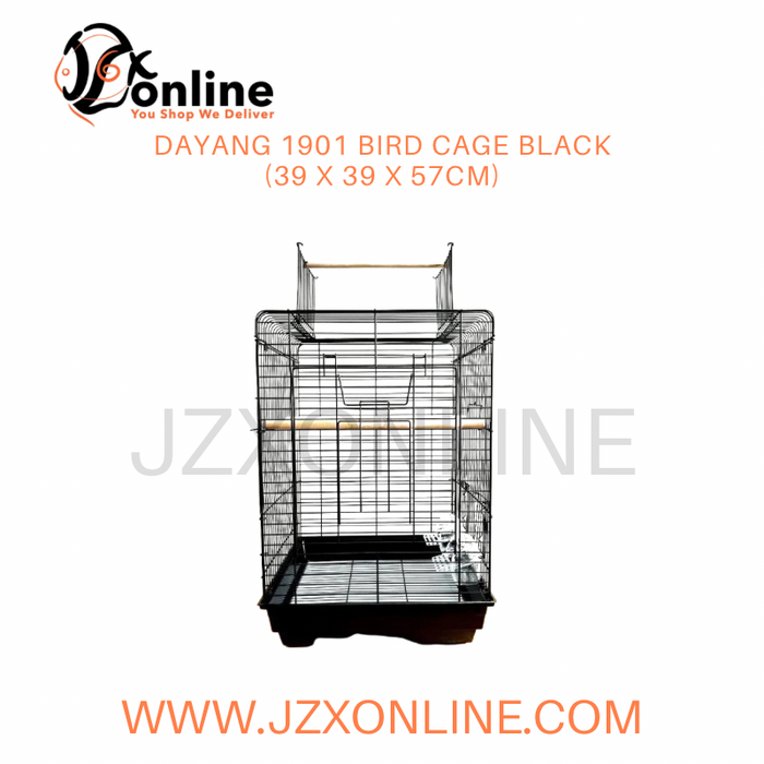 DAYANG 1901 Bird Cage Black (39 x 39 x 57cm)