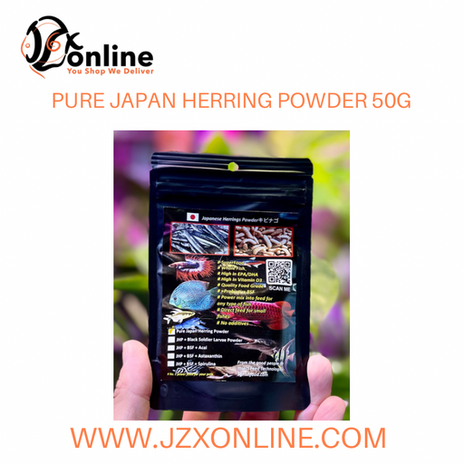 100% Japanese Herring Powder 50g (Fish Food)