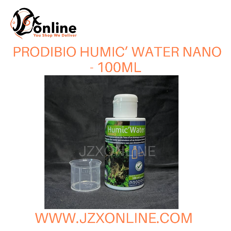 PRODIBIO HUMIC’WATER NANO - 100ml (Recreates water parameters of an Amazonian biotope)