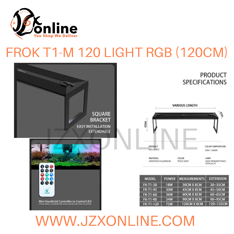 FROK T1-M 120 Light RGB (120cm) SLIM