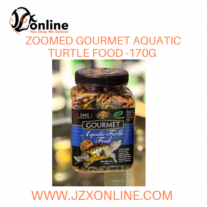 ZOO MED Gourmet Aquatic Turtle Food - 170g (ZMZM97)