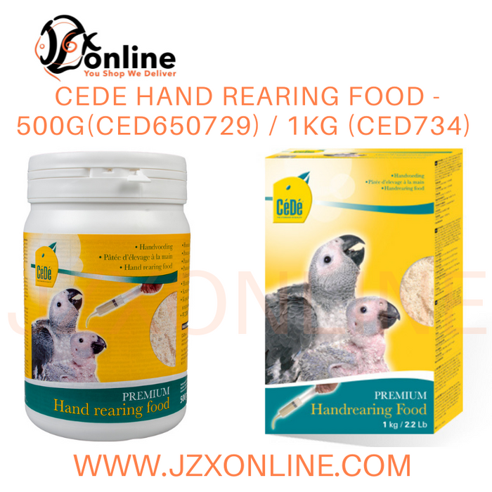 CEDE Hand Rearing Food - 500g (CED734) / 1kg (CED650729)