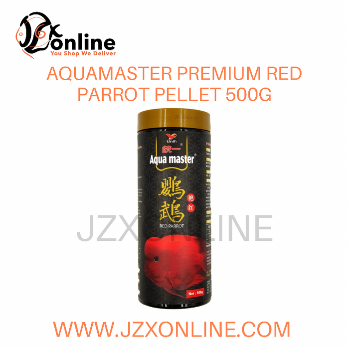 AQUAMASTER Premium Red Parrot Pellet 500g