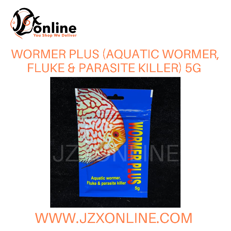 WORMER PLUS 5g (For Tropical Fish Flukes & Parasite)