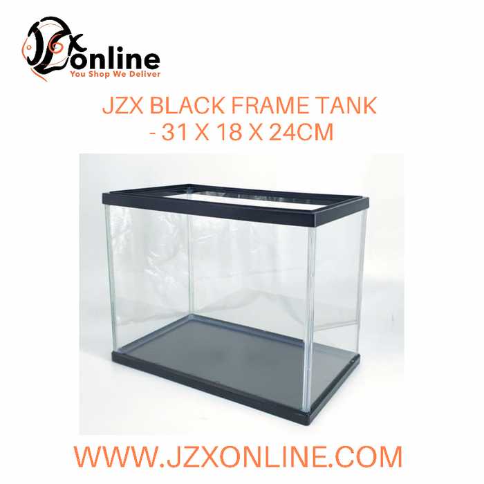 JZX Black Frame Tank Small (31 X 18 X 24 cm)