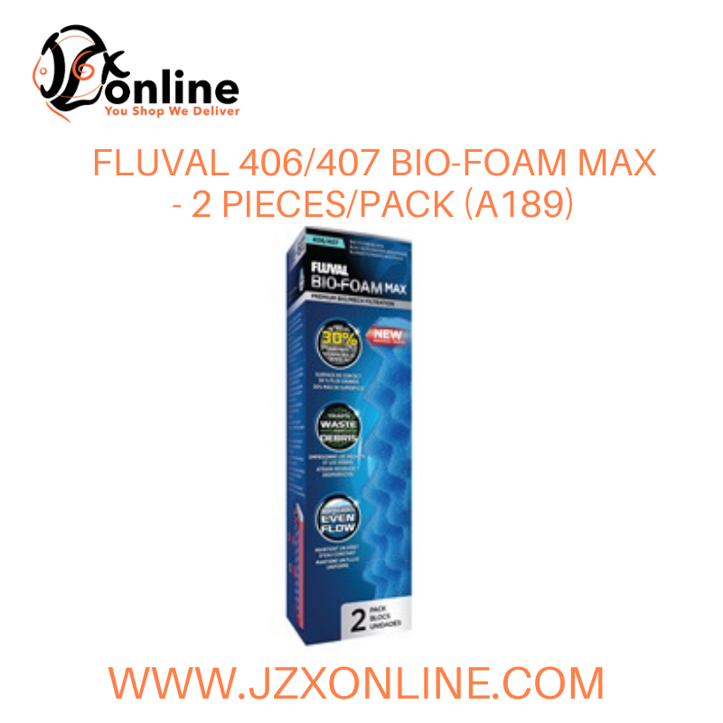 FLUVAL 406 and 407 Bio-Foam Max - 2 pack (A189)